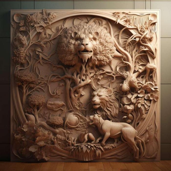 نموذج ثلاثي الأبعاد لآلة CNC 3D Art 